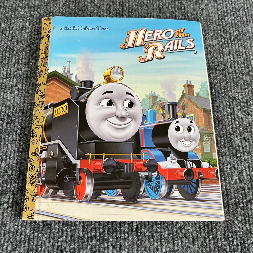 Thomas & Friends Hero of the Rails Little Golden Book 2010 First Edition Hiro